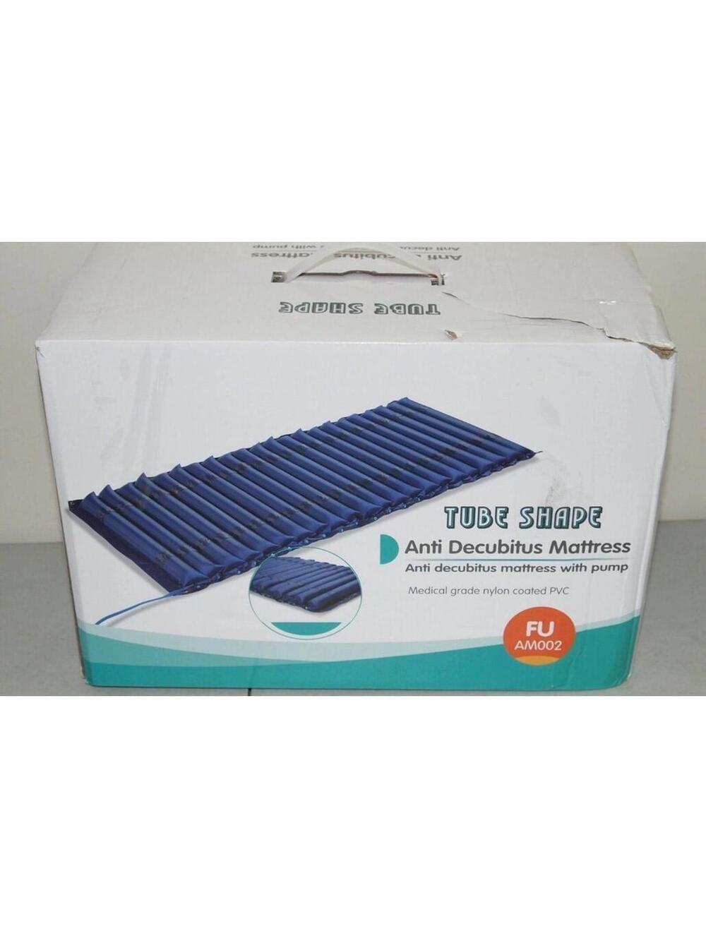 New!! TUBE SHAPE #FU-AM002 Nylon Coated PVC ANTI DECUBITUS AIR MATTRESS w/ PUMP